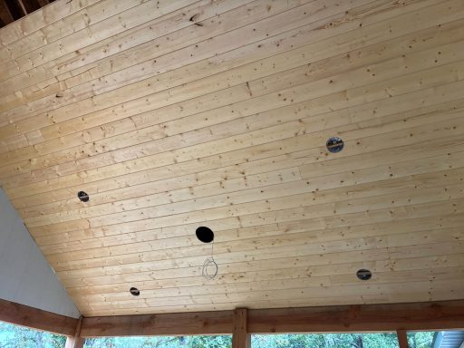 Car Siding Over Deck